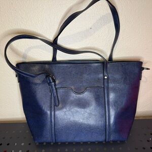 Elegant Blue Tote Bag